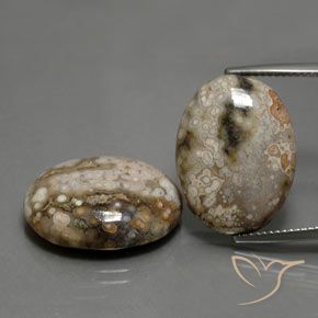 25.83ctw Natural Multicolorido Jaspe, oval, Opaco