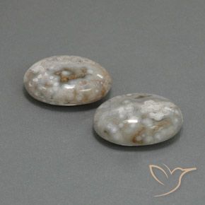 Pedras preciosas de Jaspe Multicolorido natural de 18.63 ct, oval, Opaco