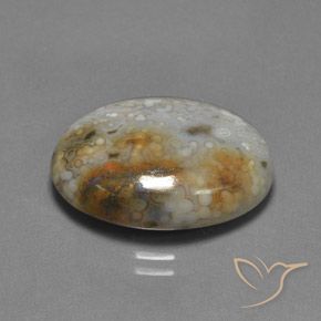 Jaspe Multicolorido Natural 13.45ct, oval, Opaco