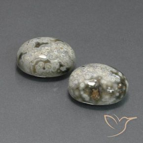 Pedras preciosas de Jaspe Multicolorido natural de 20.10 ct, oval, Opaco