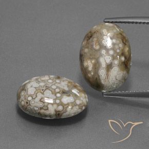 15.34ctw Natural Multicolorido Jaspe, oval, Opaco, Photo A