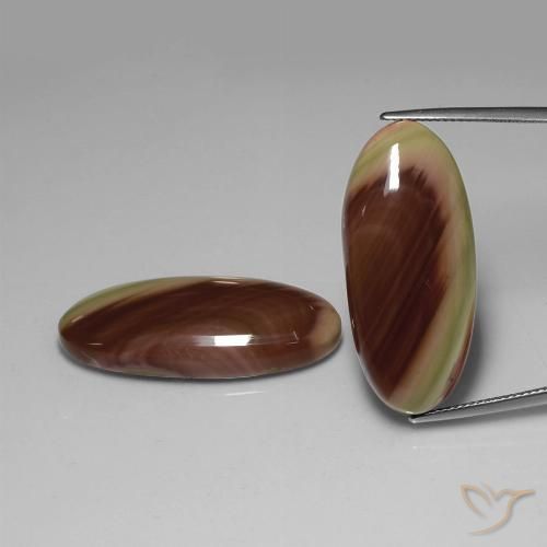 44.74ctw Natural Multicolorido Jaspe, oval, Opaco