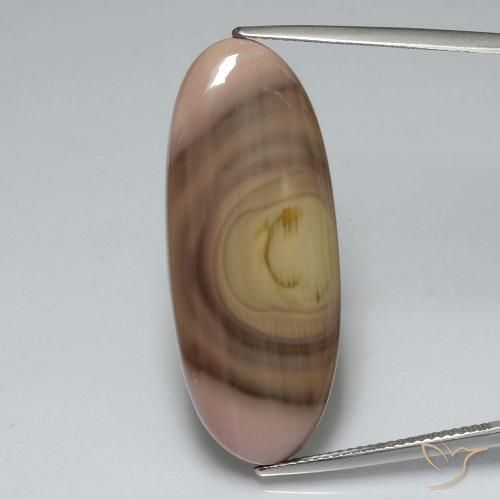 17.33ct Natural Multicolorido Jaspe, oval, Opaco