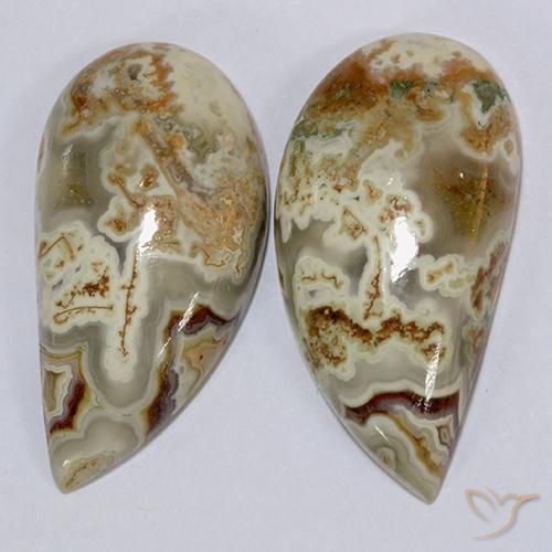 Pedras preciosas de Jaspe Multicolorido natural de 21.08 ct, Chique, Opaco