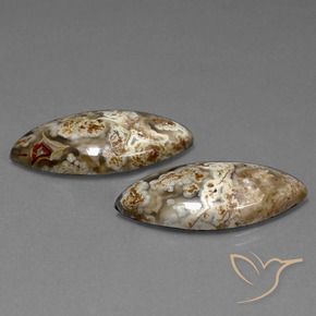 Pedras preciosas de Jaspe Multicolorido natural de 25.56 ct, Marquesa, Opaco