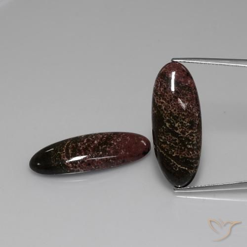 22.83ctw Natural Multicolorido Jaspe, oval, Opaco