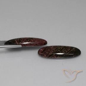 Pedras preciosas de Jaspe Multicolorido natural de 22.83 ct, oval, Opaco