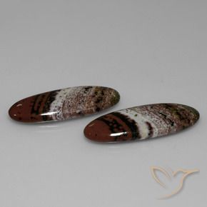 Pedras preciosas de Jaspe Multicolorido natural de 29.73 ct, oval, Opaco