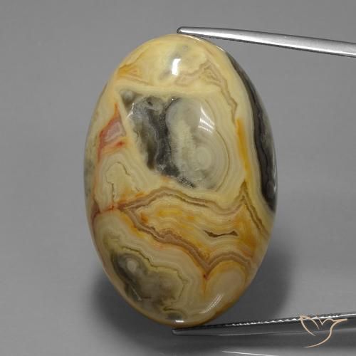 60.57ct Natural Multicolorido Jaspe, oval, Opaco