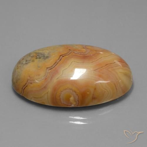 Jaspe Laranja Profundo Natural 61.26ct, oval, Opaco