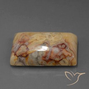 Jaspe Multicolorido Natural 78.22ct, baguete, Opaco