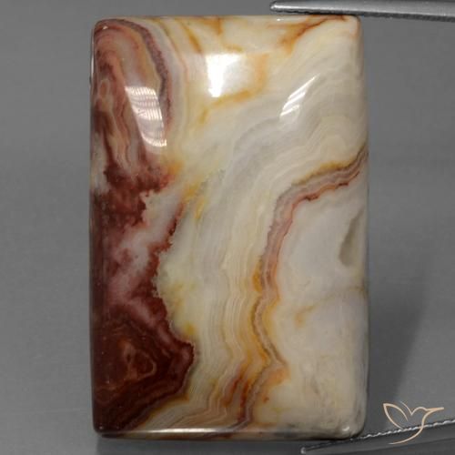 77.71ct Natural Multicolorido Jaspe, baguete, Opaco