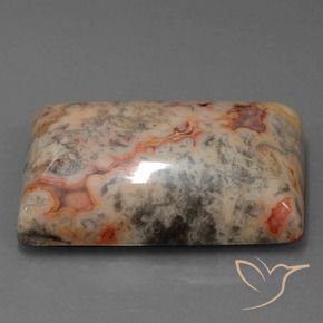 Jaspe Multicolorido Natural 74.01ct, baguete, Opaco