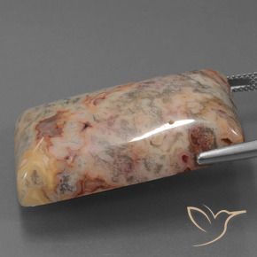 Jaspe Multicolorido Natural 74.01ct, baguete, Opaco