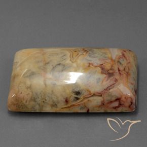 Jaspe Multicolorido Natural 73.47ct, baguete, Opaco