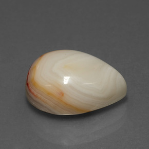 Jaspe multicolorido natural 9,05ct, formato de pêra, opaco