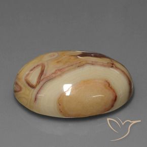 Jaspe Multicolorido Natural 42.51ct, oval, Opaco