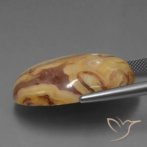 Jaspe Multicolorido Natural 42.51ct, oval, Opaco
