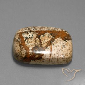 Jaspe Multicolorido Natural 58.74ct, Almofada, Opaco