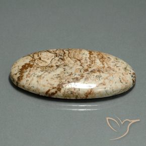 Jaspe Multicolorido Natural 44.26ct, oval, Opaco