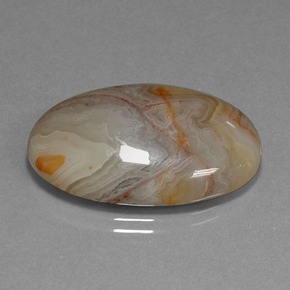 Jaspe multicolorido natural 30,81ct, corte oval, opaco