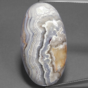 Jaspe multicolorido natural 30,23ct, corte oval, opaco