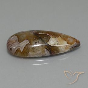 Jaspe Multicolorido Natural 15.06ct, Formato de pêra, Opaco