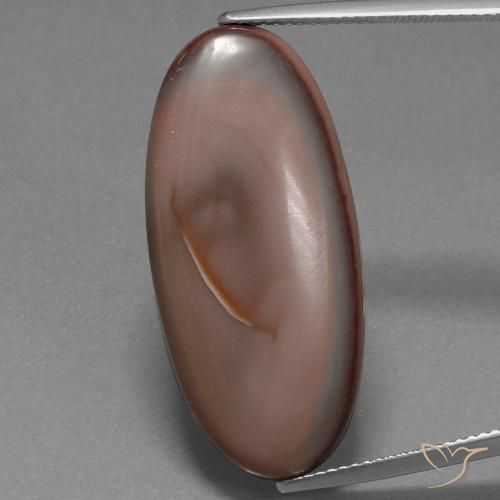 19.40ct Natural Multicolorido Jaspe, oval, Opaco
