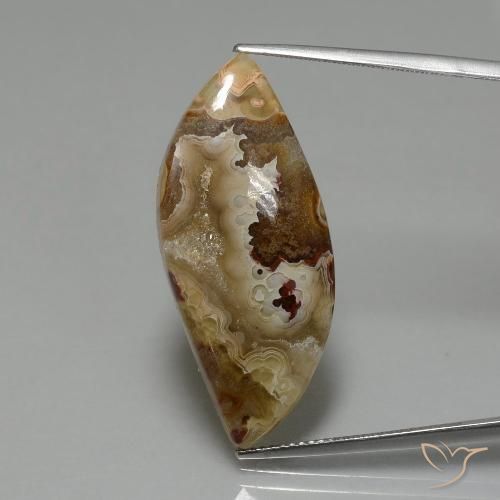 17.84ct Natural Multicolorido Jaspe, Chique, Opaco