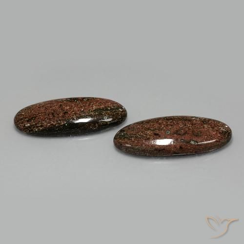 33.83ctw Natural Multicolorido Jaspe, oval, Opaco