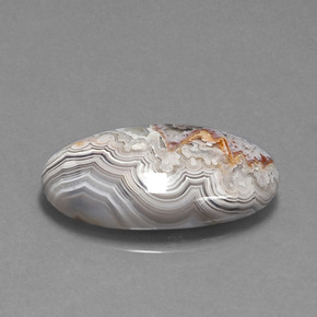 Jaspe multicolorido natural 13,07ct, corte oval, opaco