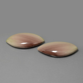 Pedras preciosas de jaspe multicolorido natural de 26,79 ct, marquise, opaco