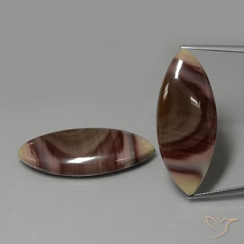 41.12ctw Natural Multicolorido Jaspe, Marquesa, Opaco, Photo A
