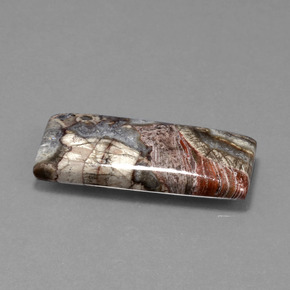 Jaspe Multicolorido Natural 12.20ct, baguete, Opaco