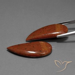 Pedras preciosas de jaspe multicolorido natural de 25,89 ct, forma extravagante, opaco