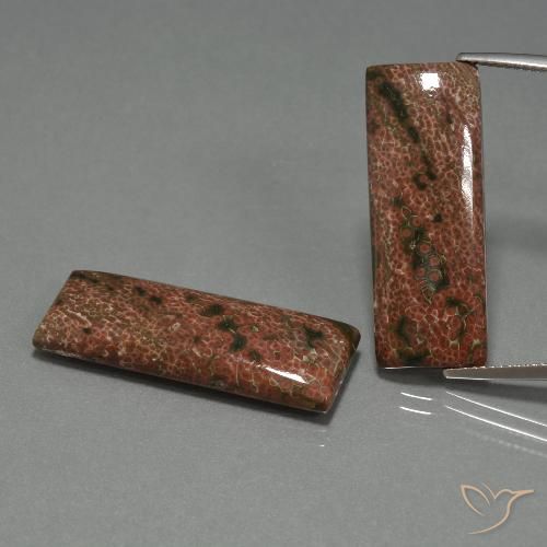 27.78ctw Natural Multicolorido Jaspe, baguete, Opaco