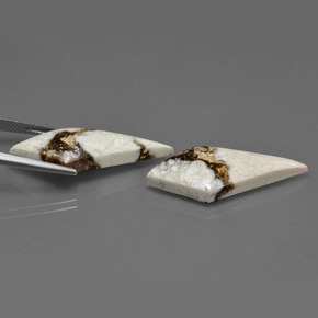 Pedras preciosas de jaspe multicolorido natural de  ct, forma extravagante, opaco