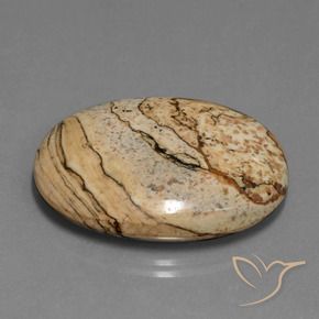 Jaspe Multicolorido Natural 35.84ct, oval, Opaco