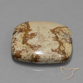 Jaspe Multicolorido Natural 37.15ct, Almofada, Opaco