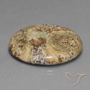 Jaspe Multicolorido Natural 37.65ct, oval, Opaco
