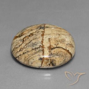 Jaspe Multicolorido Natural 37.82ct, oval, Opaco