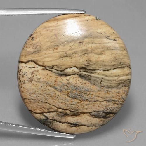 33.71ct Natural Multicolorido Jaspe, oval, Opaco