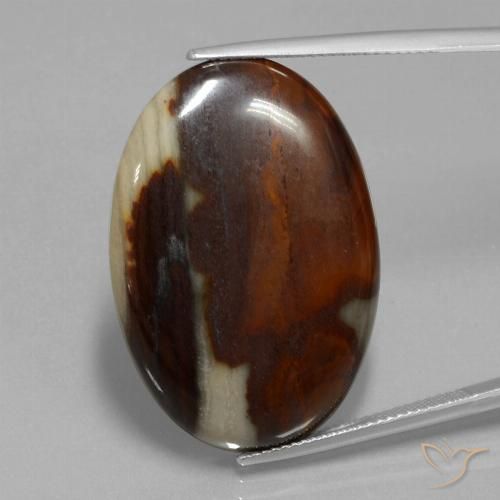 39.85ct Natural Multicolorido Jaspe, oval, Opaco