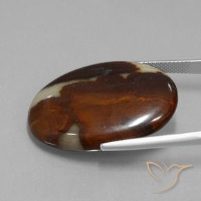 Jaspe Multicolorido Natural 39.85ct, oval, Opaco