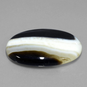 Jaspe multicolorido natural 57,18ct, corte oval, opaco