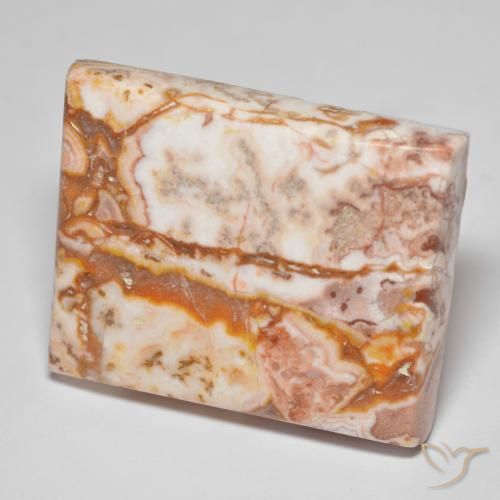66.88ct Natural Multicolorido Jaspe, baguete, Opaco