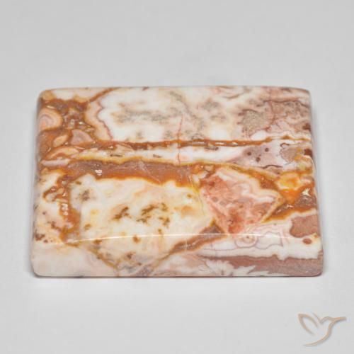 Jaspe Multicolorido Natural 66.88ct, baguete, Opaco