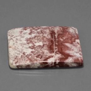 Jaspe multicolorido natural 64,50ct, almofada cortada, opaco