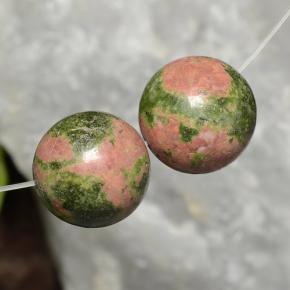 Pedras preciosas de jaspe multicolorido natural de 27,78 ct, esfera / bola, opaco