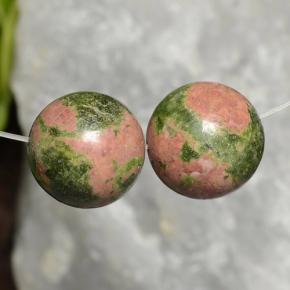 Pedras preciosas de jaspe multicolorido natural de 27,78 ct, esfera / bola, opaco